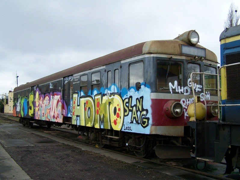 Graffiti Train - Photo by polandtrains