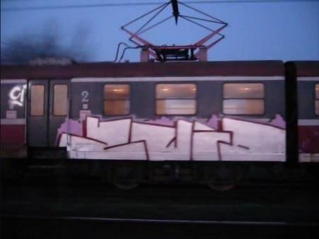 Graffiti Train - Photo by polandtrains