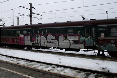 Graffiti Train - Photo by polandtrains