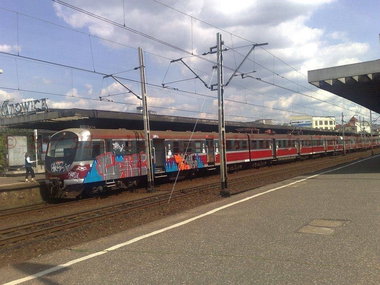 Graffiti Train - Photo by polandtrains