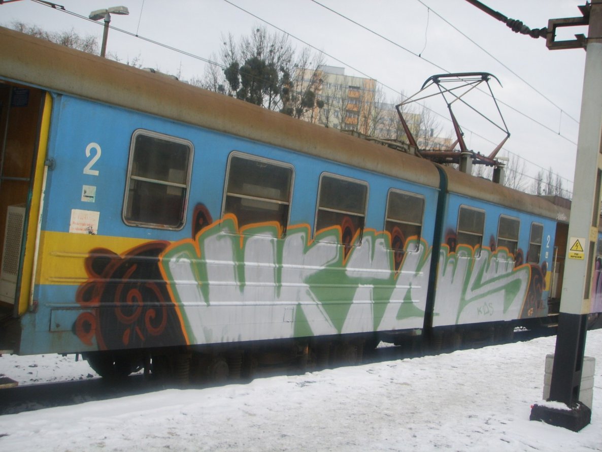 Graffiti Train - Photo by polandtrains