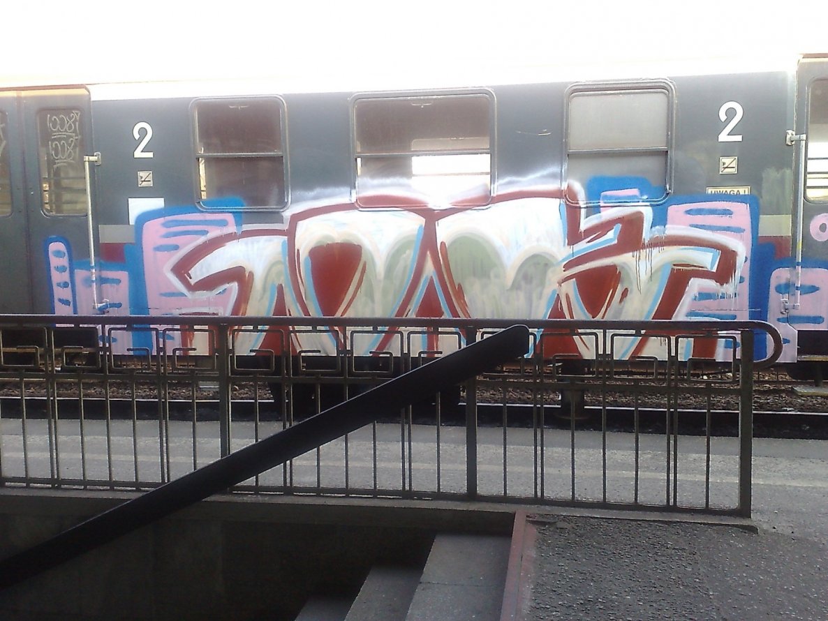 Graffiti Train - Photo by polandtrains