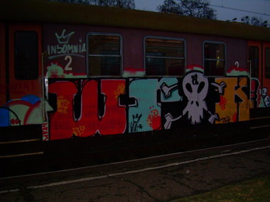 Graffiti Train - Photo by polandtrains