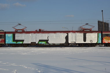 Graffiti Train - Photo by polandtrains
