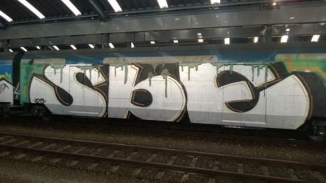 Graffiti Train - Photo by polandtrains