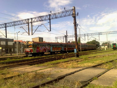 Graffiti Train - Photo by polandtrains