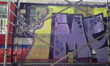 Graffiti Train - Photo by polandtrains