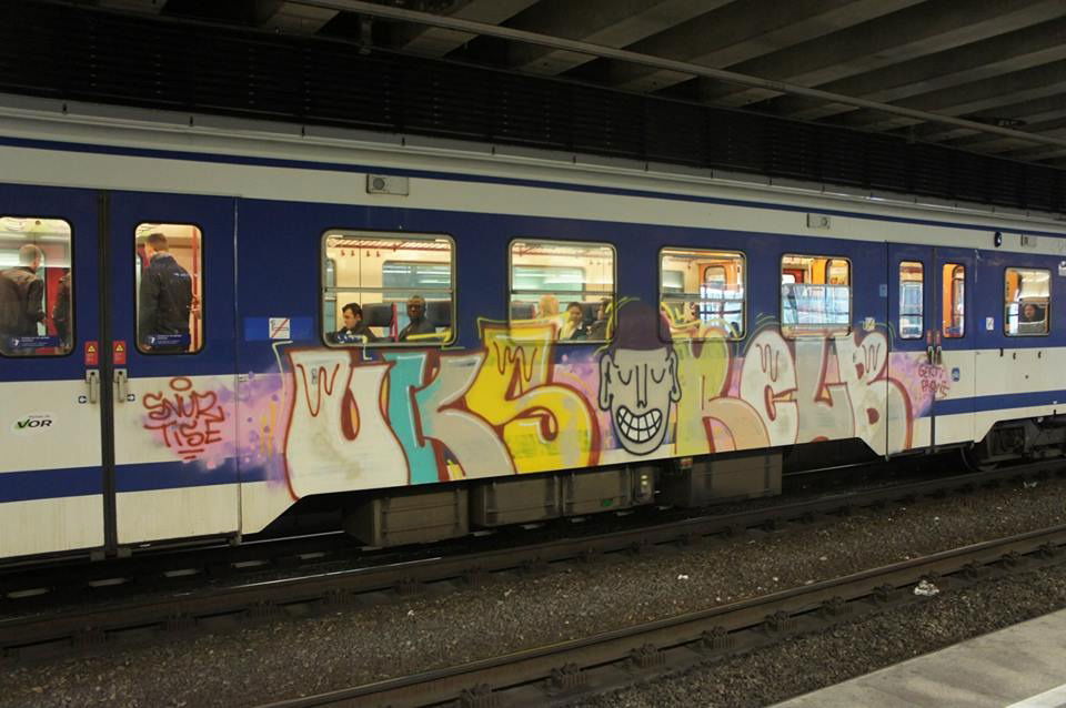 Graffiti Train - Photo by polandtrains