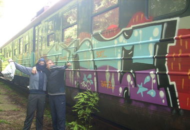 Graffiti Artwork - Photo by polandtrains