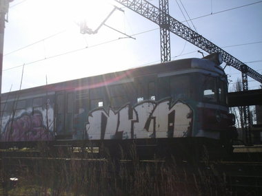 Graffiti Train - Photo by polandtrains