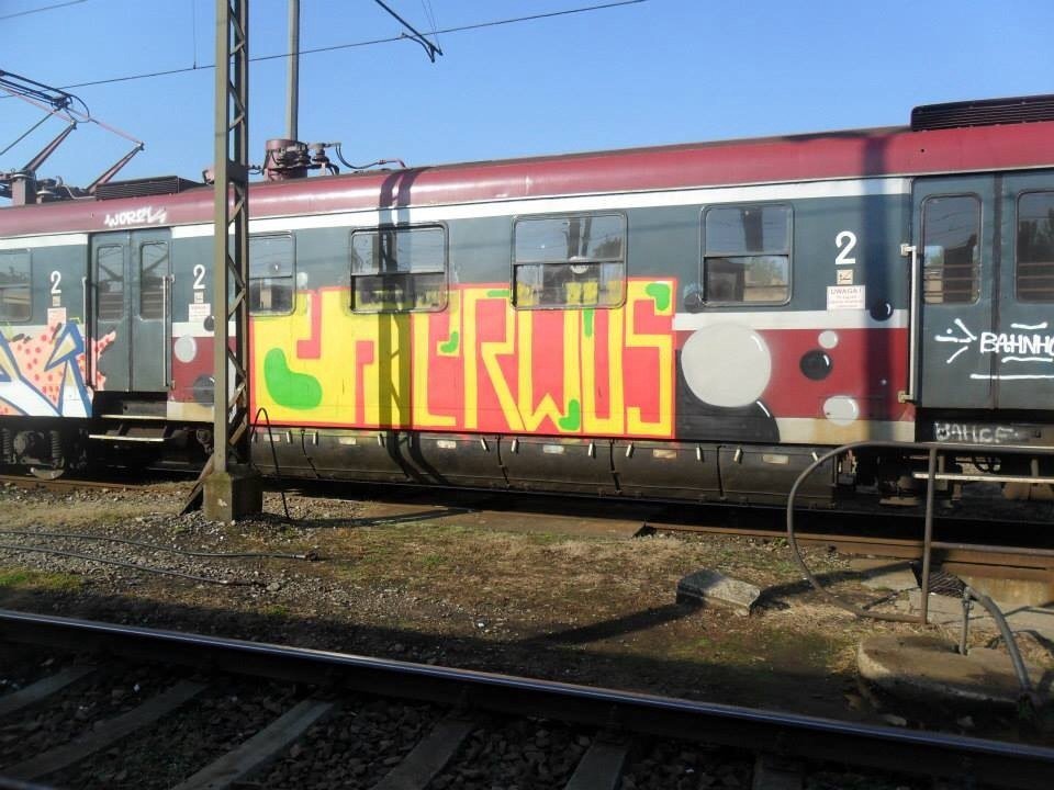 Graffiti Train - Photo by polandtrains