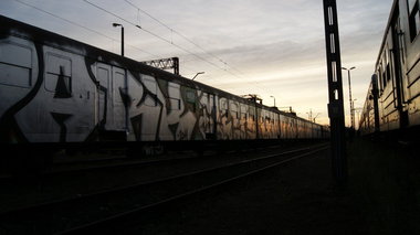 Graffiti Train - Photo by polandtrains
