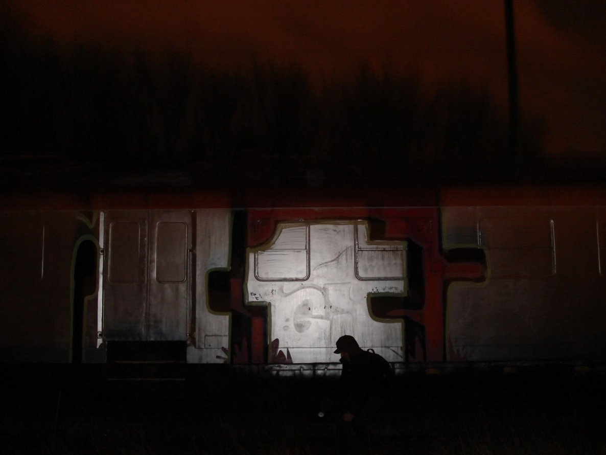 Graffiti Train - Photo by polandtrains