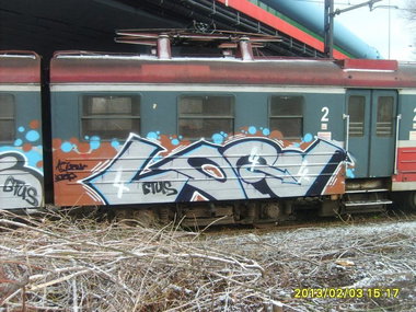 Graffiti Train - Photo by polandtrains