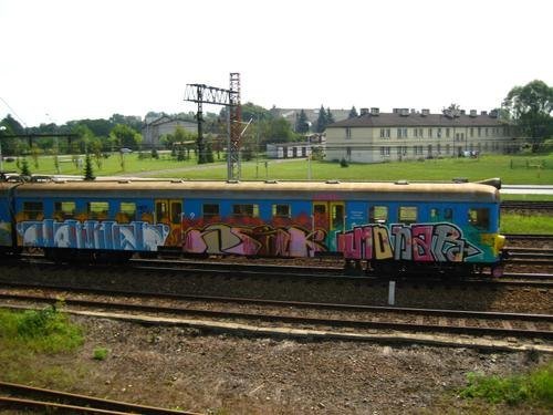 Graffiti Wall - Photo by polandtrains