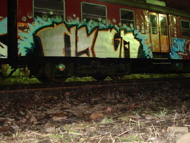 Graffiti Train - Photo by polandtrains