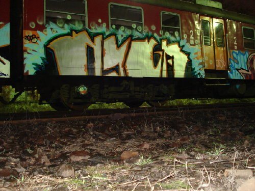 Graffiti Train - Photo by polandtrains