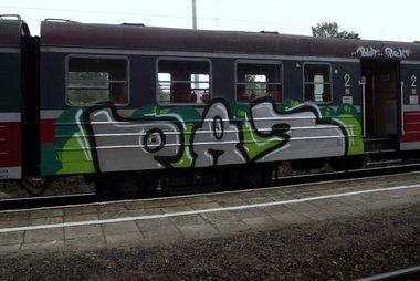Graffiti Train - Photo by polandtrains
