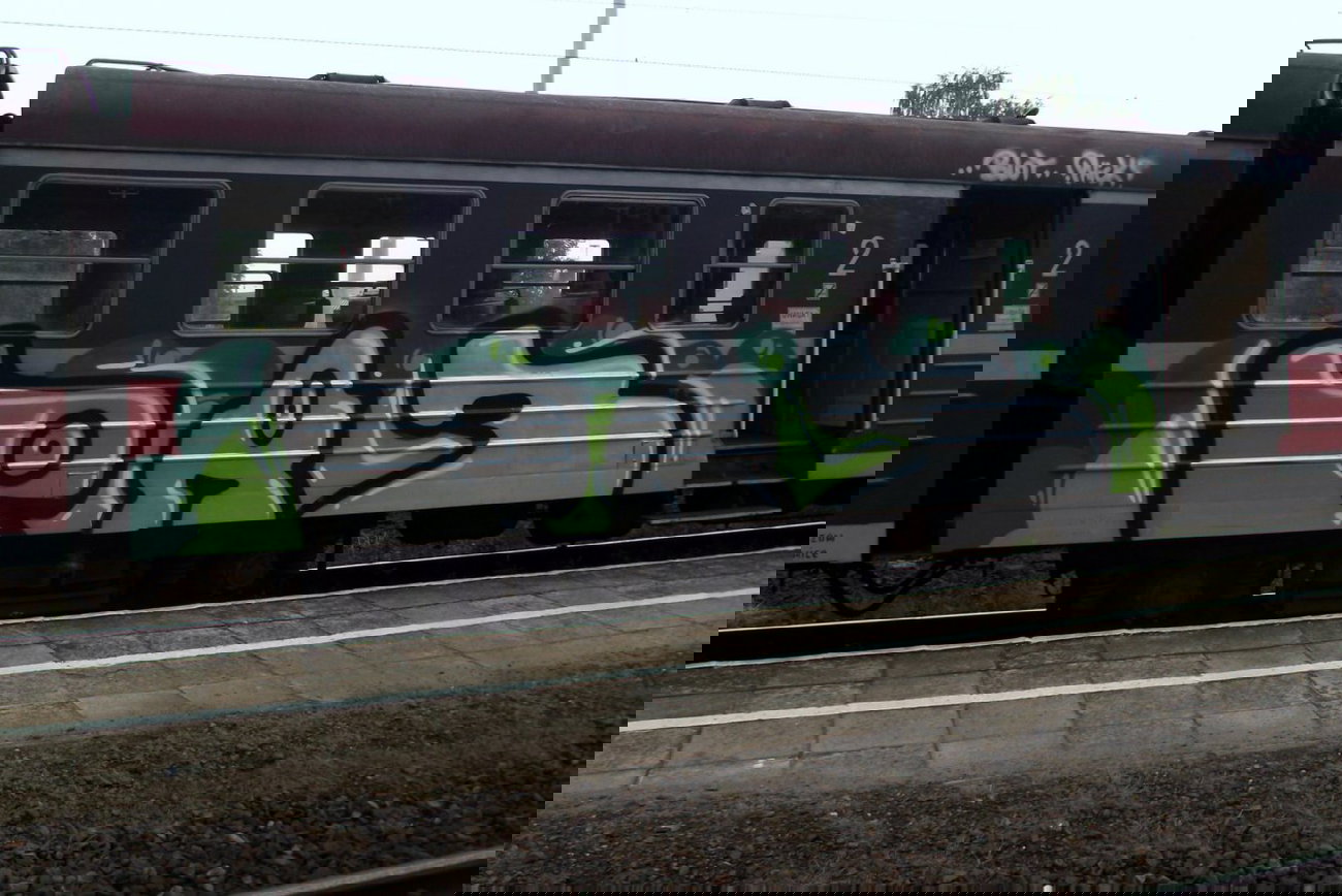 Graffiti Train - Photo by polandtrains