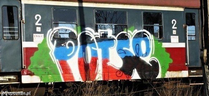 Graffiti Train - Photo by polandtrains