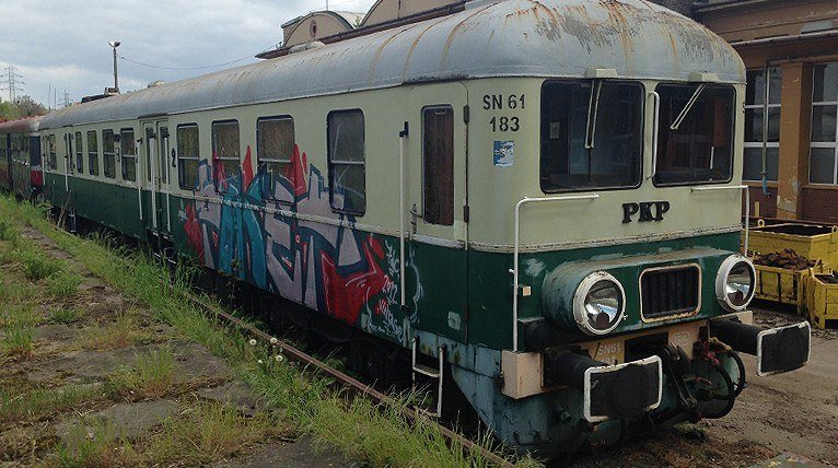 Graffiti Train - Photo by polandtrains