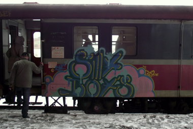 Graffiti Train - Photo by polandtrains
