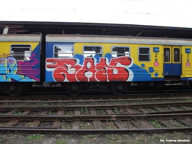 Graffiti Train - Photo by polandtrains