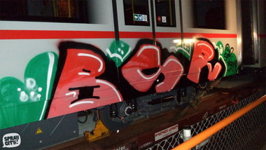 Graffiti Train - Photo by polandtrains