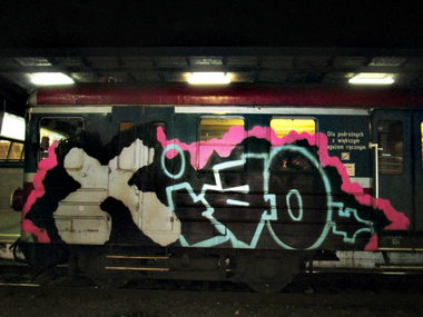 Graffiti Train - Photo by polandtrains