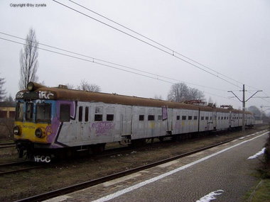 Graffiti Train - Photo by polandtrains