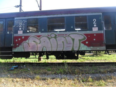 Graffiti Train - Photo by polandtrains
