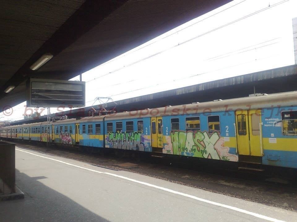 Graffiti Train - Photo by polandtrains