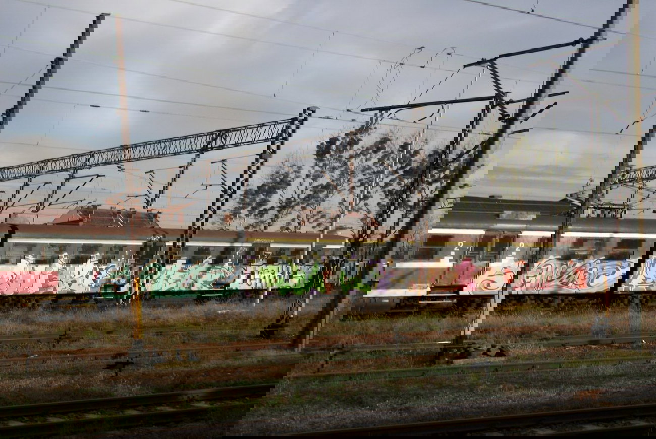 Graffiti Train - Photo by polandtrains