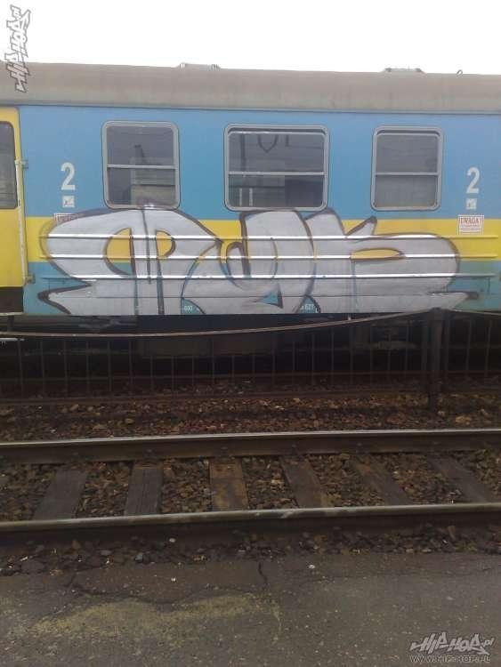 Graffiti Train - Photo by polandtrains