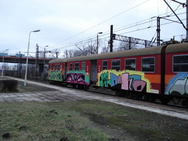 Graffiti Train - Photo by polandtrains