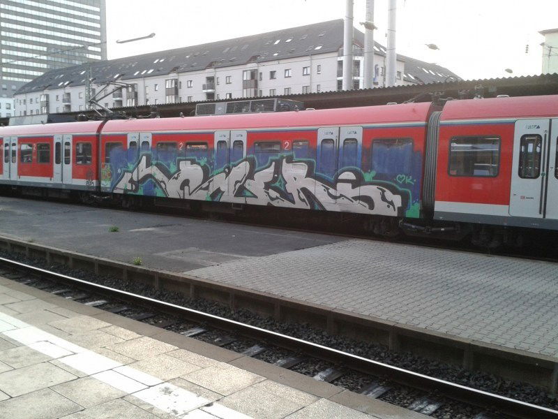 Graffiti Train - Photo by polandtrains