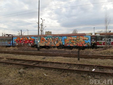 Graffiti Train - Photo by polandtrains