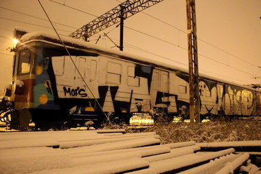 Graffiti Train - Photo by polandtrains