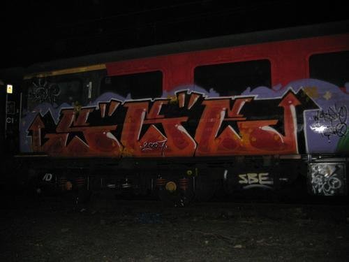 Graffiti Wall - Photo by polandtrains