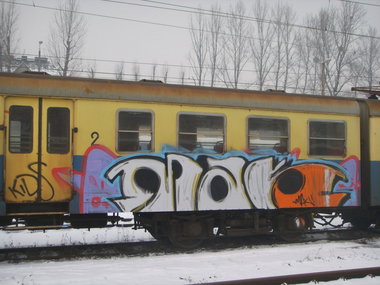 Graffiti Train - Photo by polandtrains
