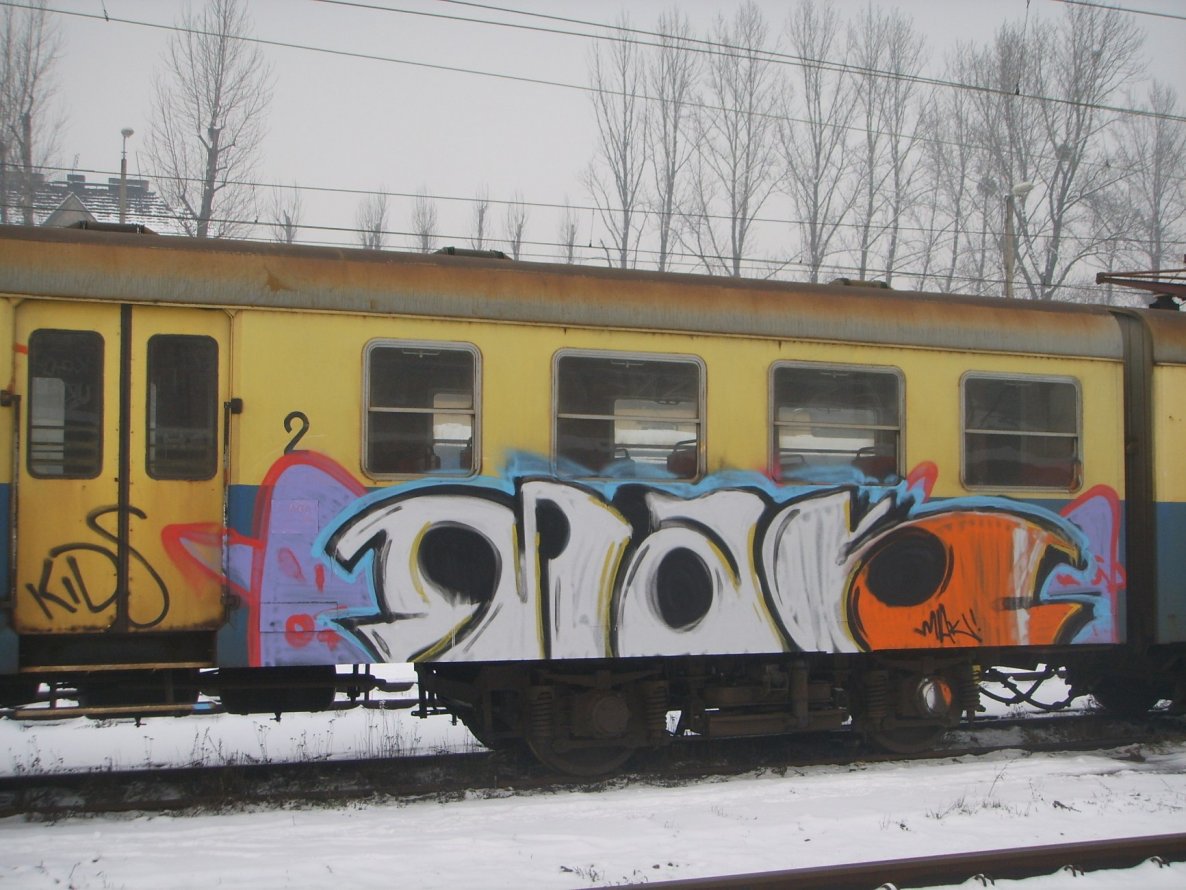 Graffiti Train - Photo by polandtrains