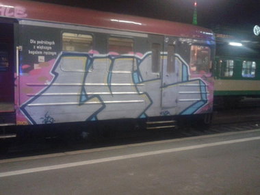 Graffiti Train - Photo by polandtrains