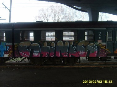 Graffiti Train - Photo by polandtrains