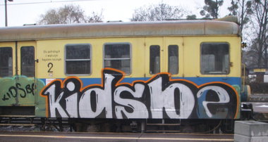Graffiti Train - Photo by polandtrains