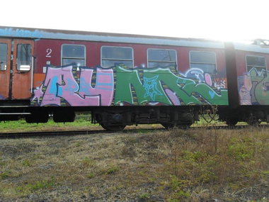 Graffiti Train - Photo by polandtrains