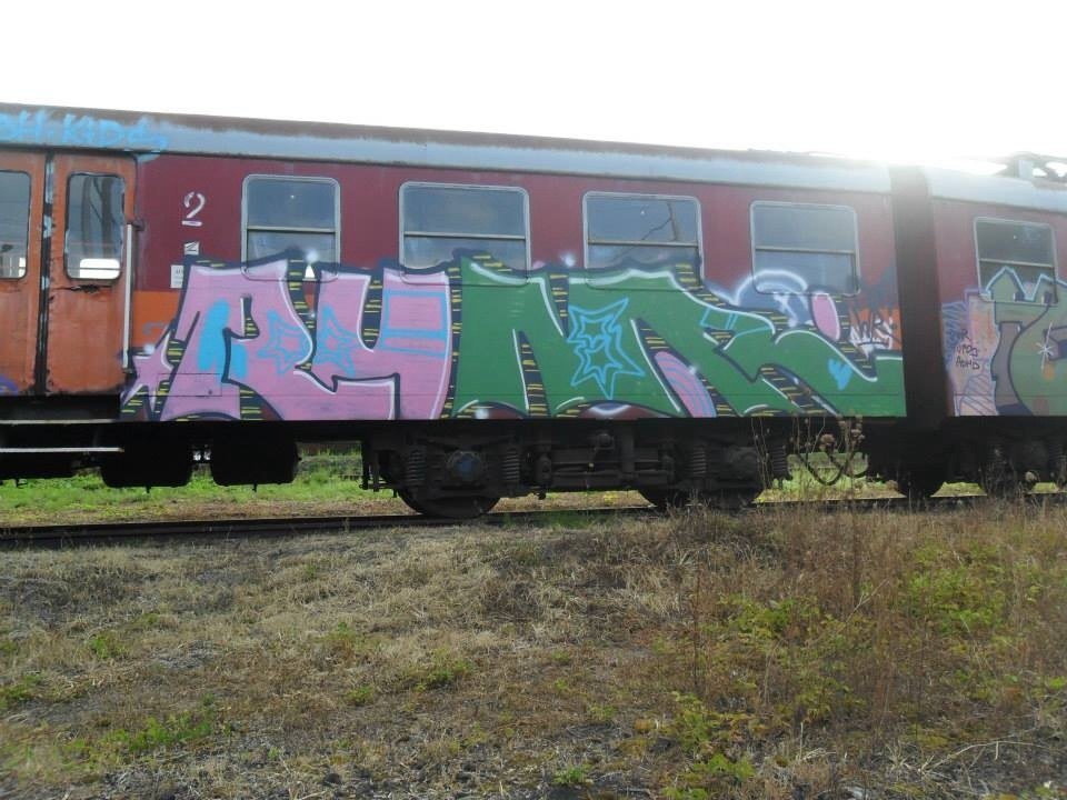 Graffiti Train - Photo by polandtrains