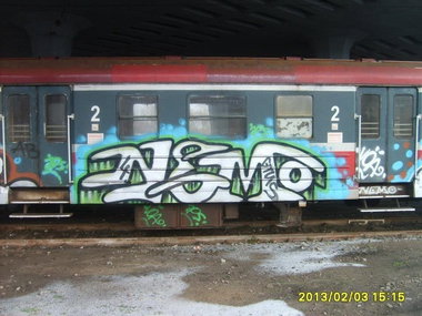 Graffiti Train - Photo by polandtrains