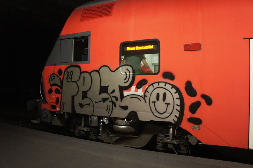 Graffiti Train - Photo by polandtrains