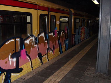 Graffiti Train - Photo by polandtrains