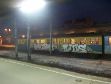Graffiti Train - Photo by polandtrains